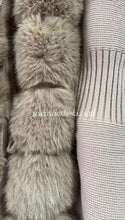 Load image into Gallery viewer, Soft Faux Fur Cardigan (Beige) PREMIUM COLLECTION
