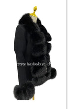 Load image into Gallery viewer, Soft Faux Fur Cardigan (Black) PREMIUM COLLECTION
