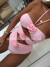 Load image into Gallery viewer, Baby Pink Rose Swimsuit
