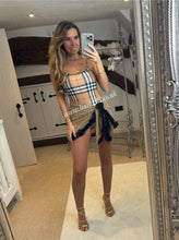 Load image into Gallery viewer, Honey Checkered Swimsuit
