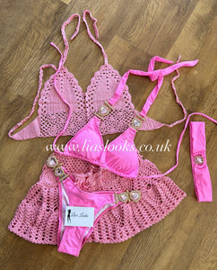 Rhinestone bathing suit on sale