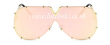 Load image into Gallery viewer, Pink Oversized Sunglasses
