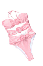 Load image into Gallery viewer, Baby Pink Rose Swimsuit
