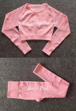 Load image into Gallery viewer, Baby Pink Ribbed Lounge Set (PREMIUM COLLECTION)
