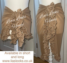 Load image into Gallery viewer, Frilly Ruffle Honey Sarong
