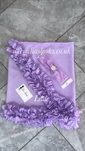 Load image into Gallery viewer, Frilly Ruffle Lilac Sarong
